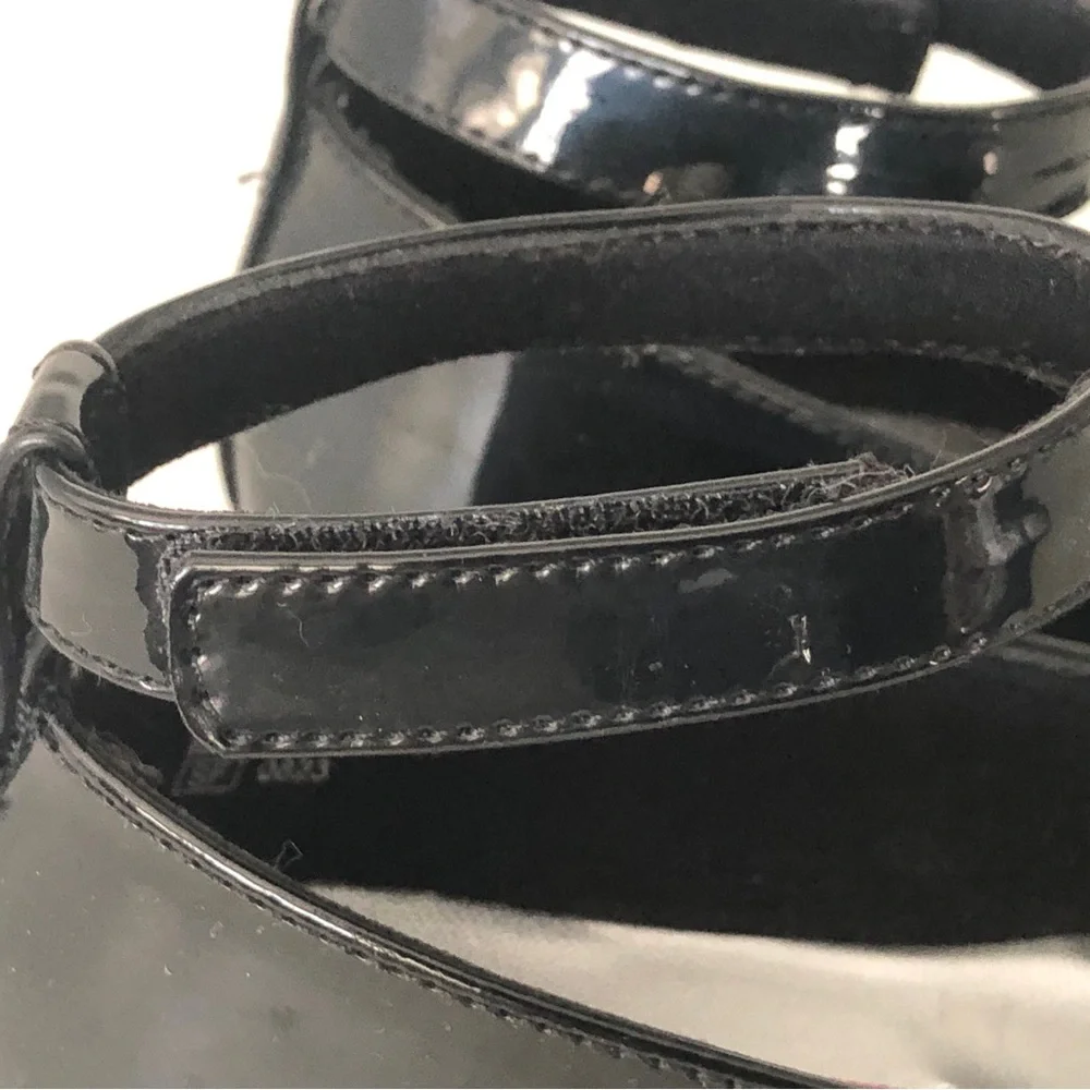 Rachel Patent Leather Bow Flats